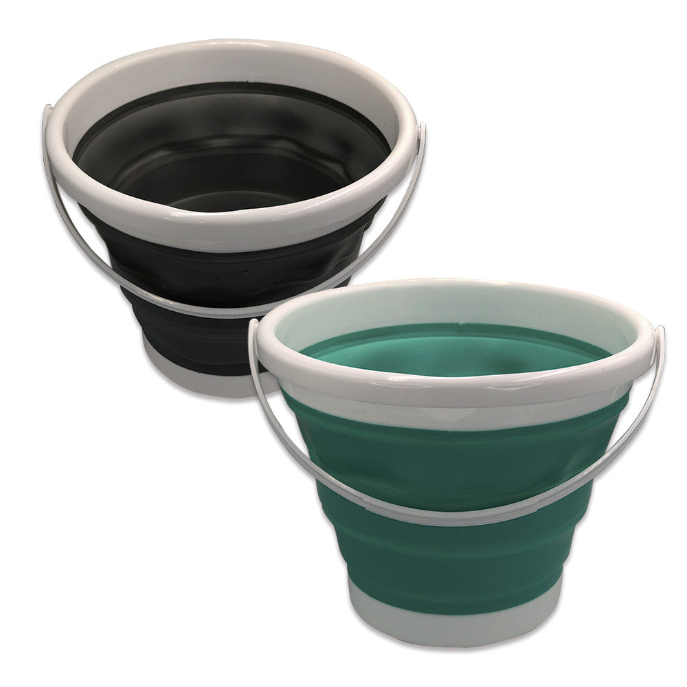 Balde Retratil de Silicone 10 Litros - Cor Sortida