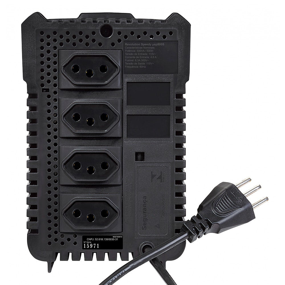 Estabilizador SMS Revolution Speedy 500 VA Mono 115V - 15971