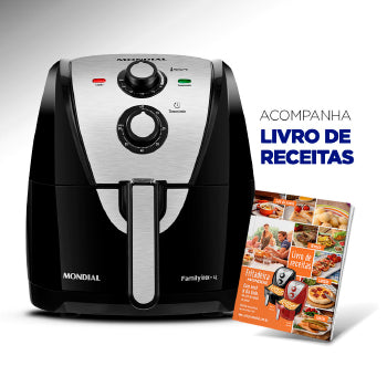 Fritadeira Air Fryer Mondial 1500w 4l Afn-40 - 4012-01