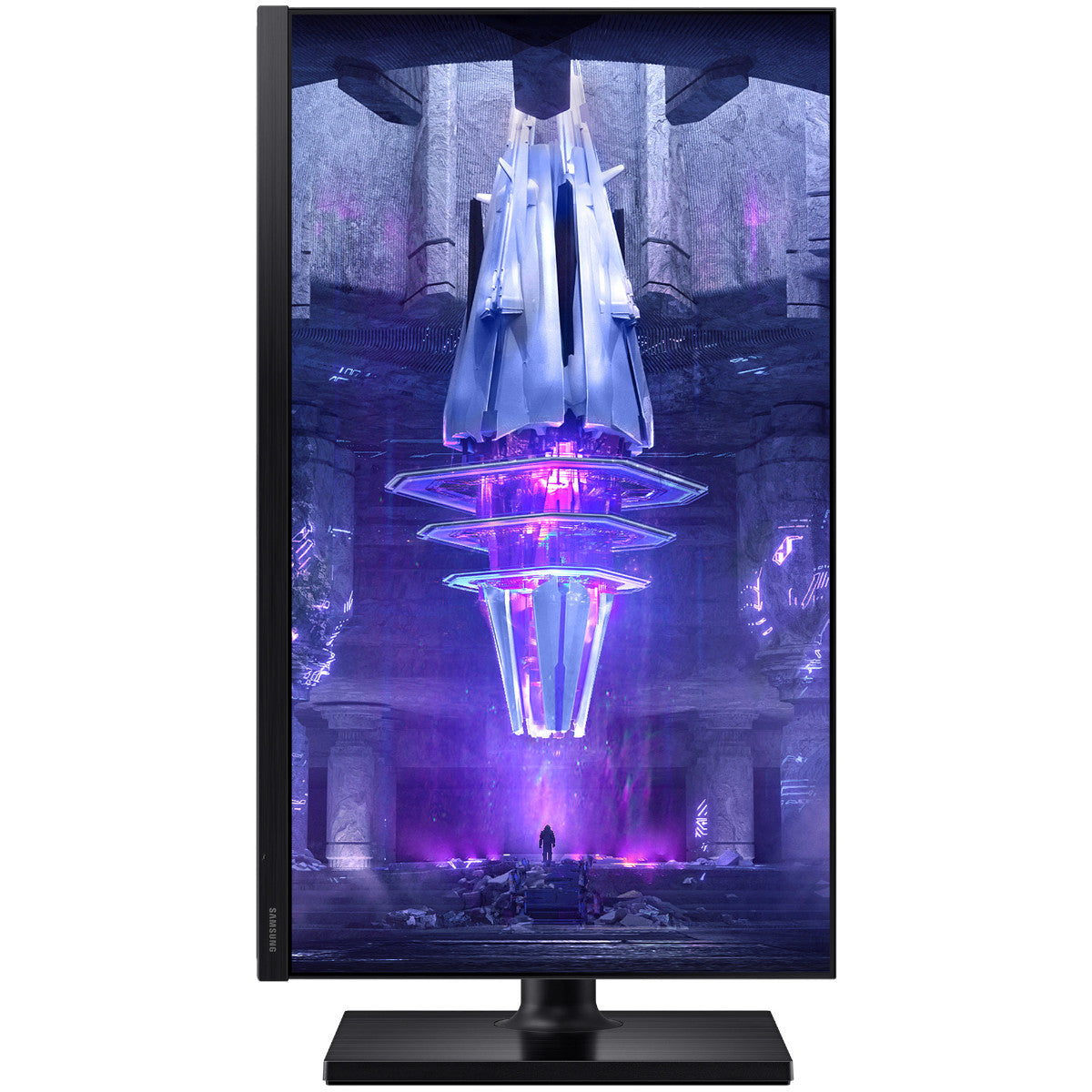 Monitor Samsung Gamer Odyssey G30 24" Fhd 144hz 1ms Freesync Hdmi Dp Ajuste Altura Pivot Inclinaçao - Ls24bg300elmzd