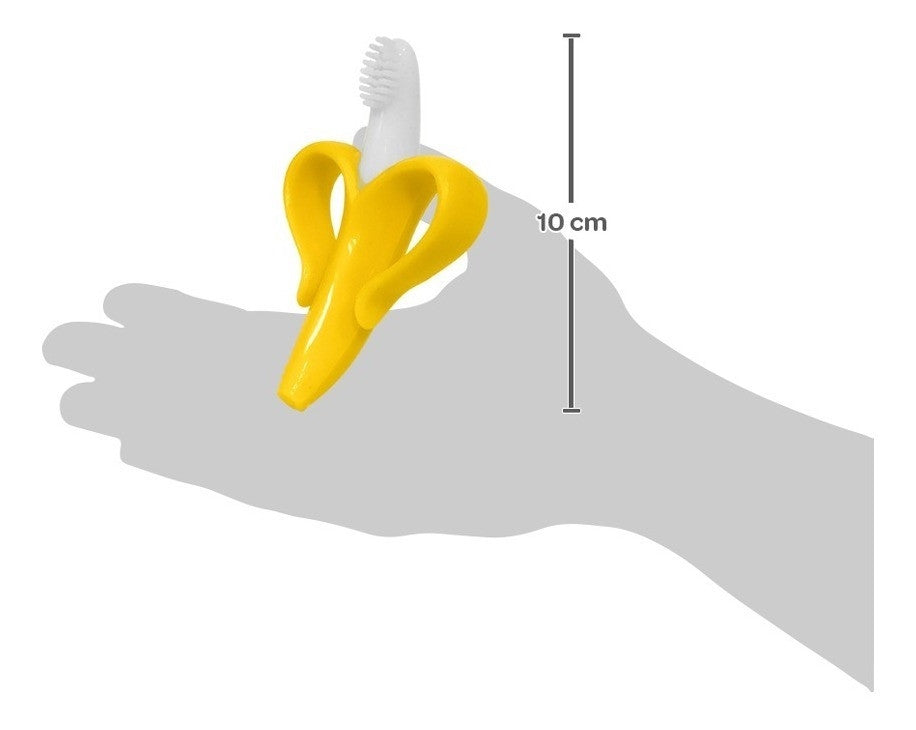 Massageador de Gengiva Bananinha Escovinha Bebe