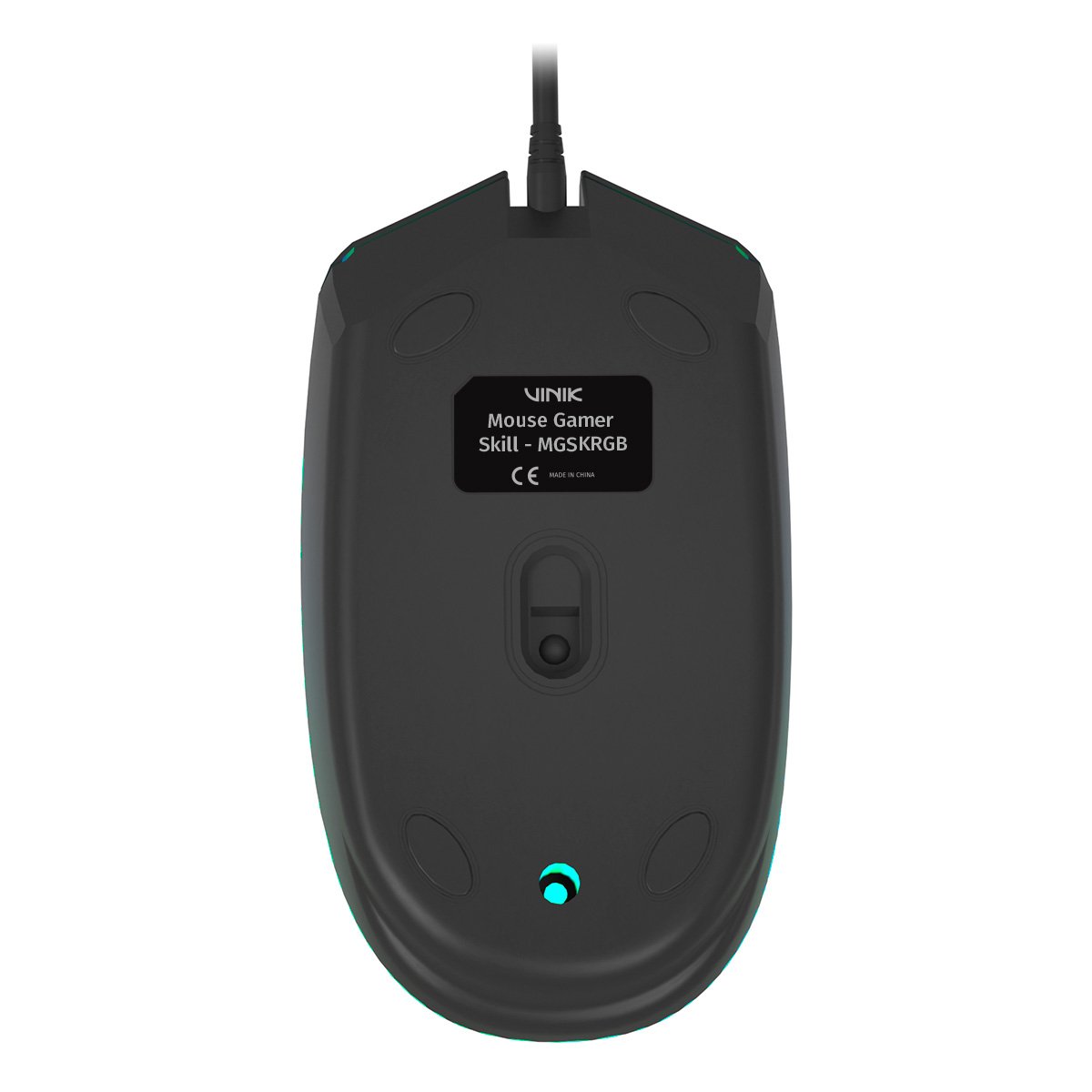Mouse Gamer Vinik Skill 1200dpi Rgb - Mgskrgb