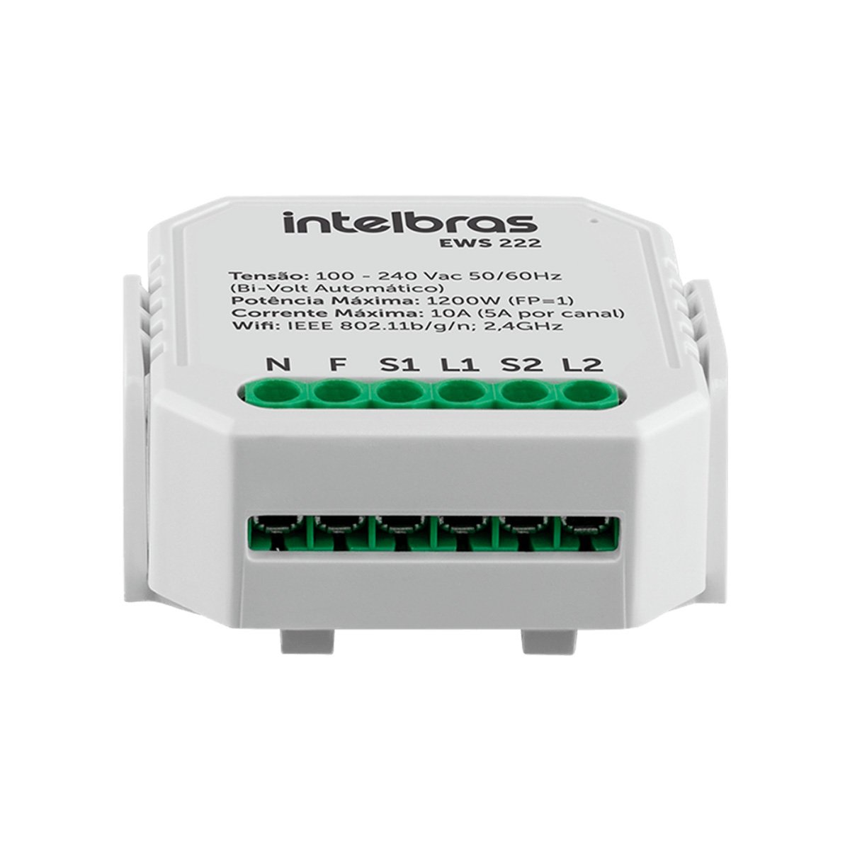 Interruptor Controlador De Cargas Wifi 2/2 Ews 222 4850006