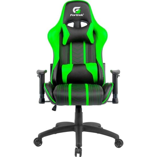 Cadeira Gamer Fortrek Black Hawk Preta/Verde