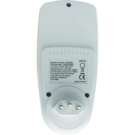 Alicate Wattímetro Digital Kokay Bivolt