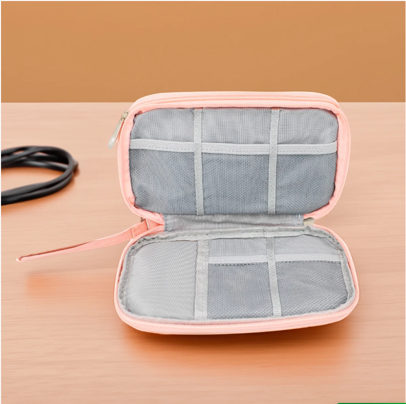Bolsa Organizadora Cabos Fios Eletrônicos Estojo Case Bag
