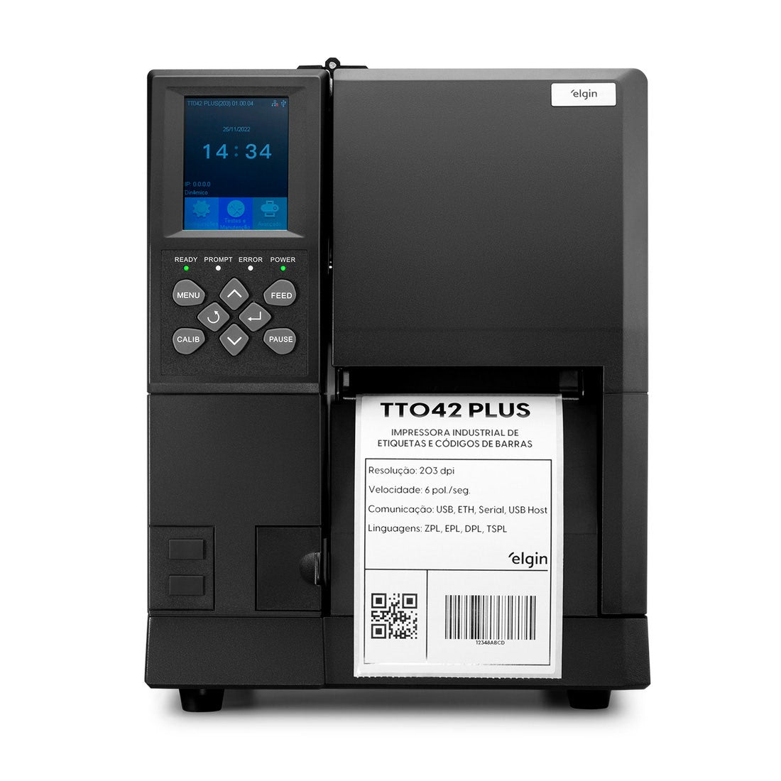 Impressora Industrial Elgin TT042 Plus - 46TT042PCKD0