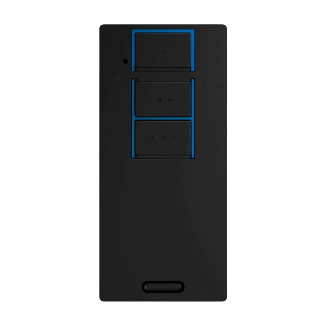 Controle Smart Para Portao 3 Botoes Preto/azul Hitron