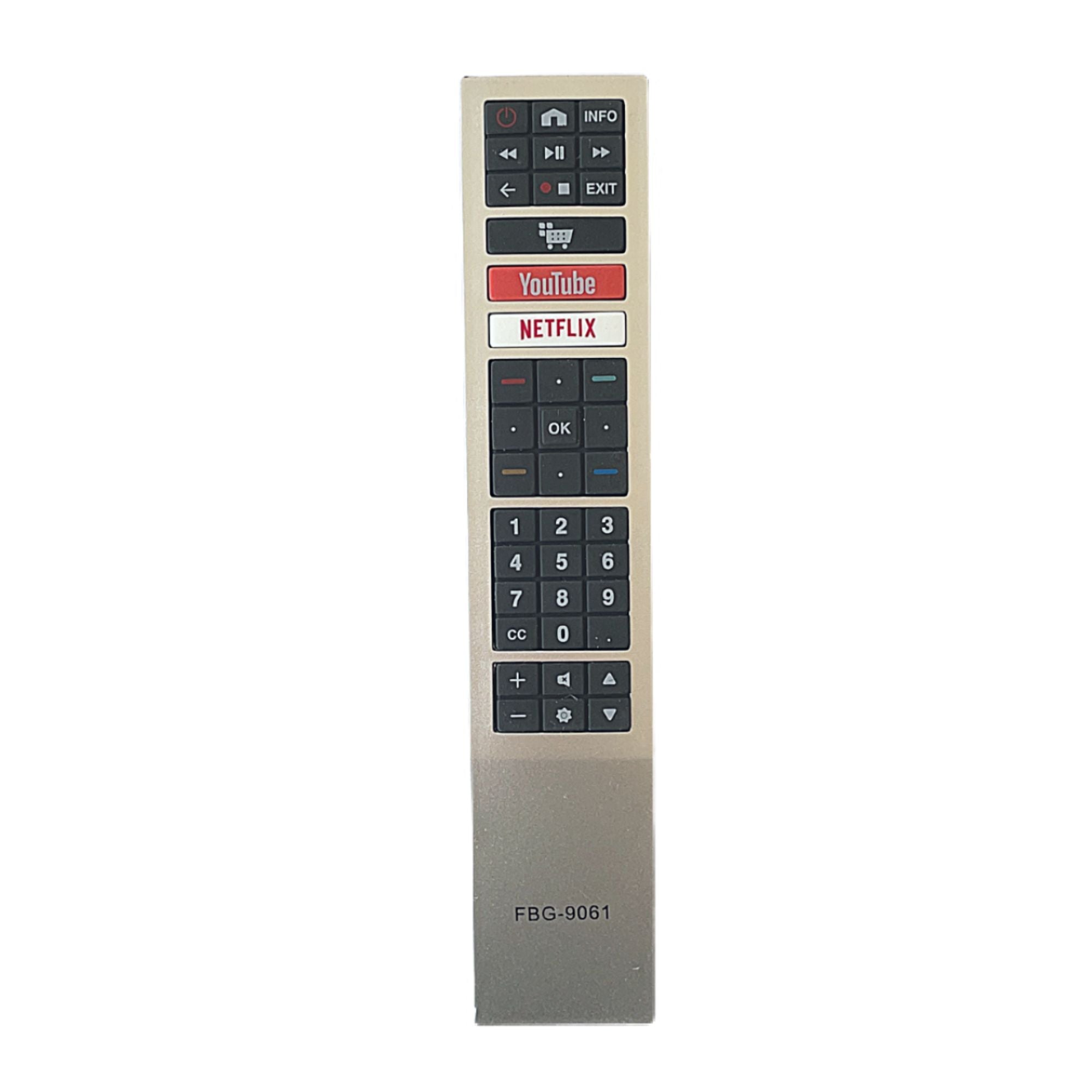 Controle Tv Smart Aoc C/ Netflix Youtube 9061 Importado
