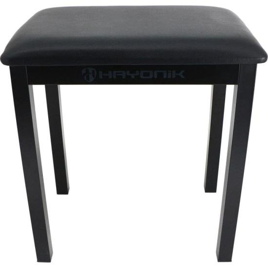 Banqueta Para Piano BP600P Preto Hayonik