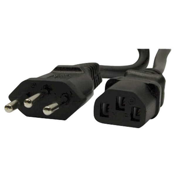 Cabo Forca Computador 1,20m 3x0,50mm2 Inmetro Ebolt