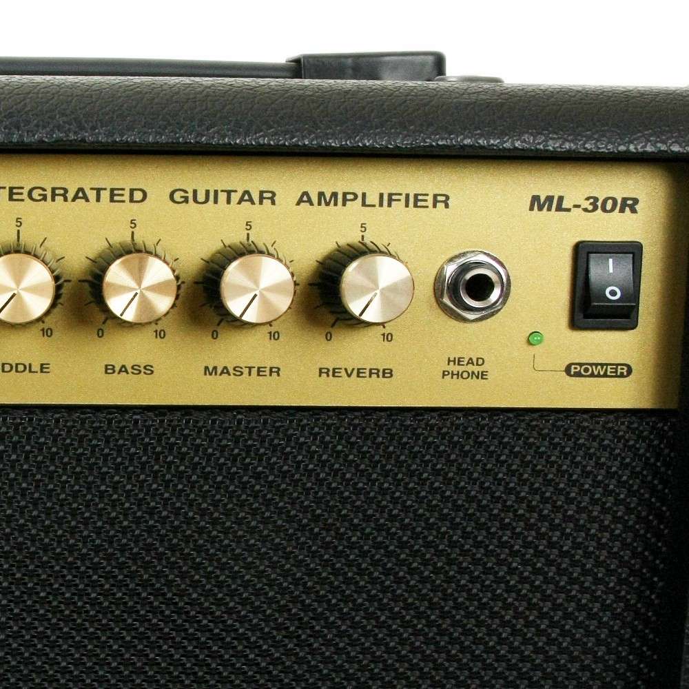 Amplificador Para Guitarra 30w Ml 30r Mega