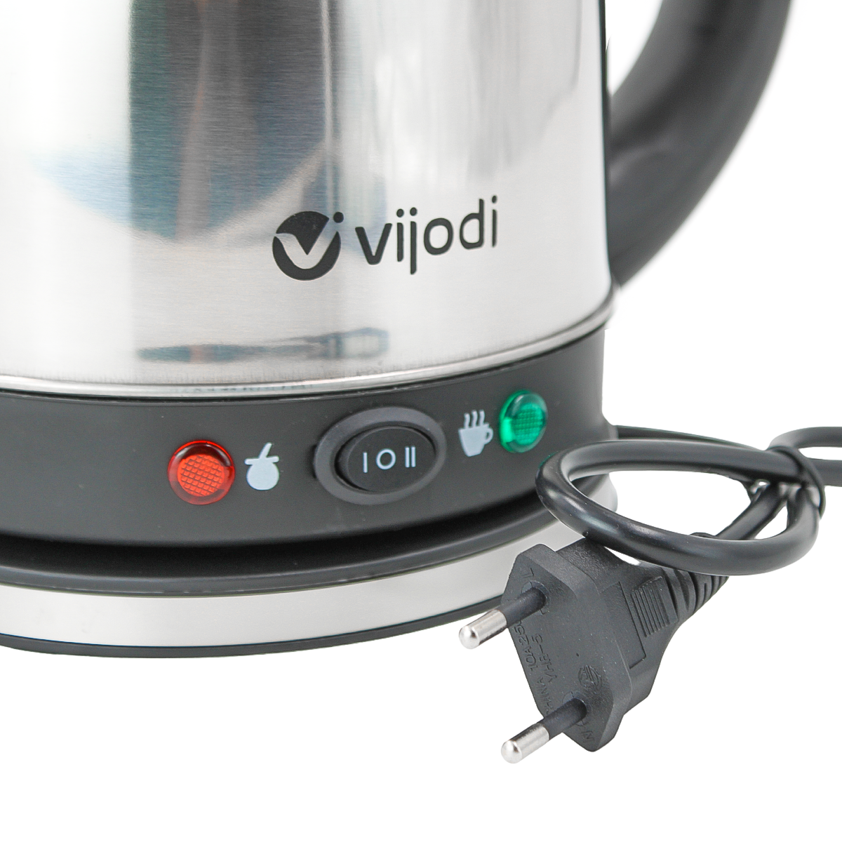 Chaleira Elétrica Aço Inox Jarra Bule 1500w 2l Portátil 110v