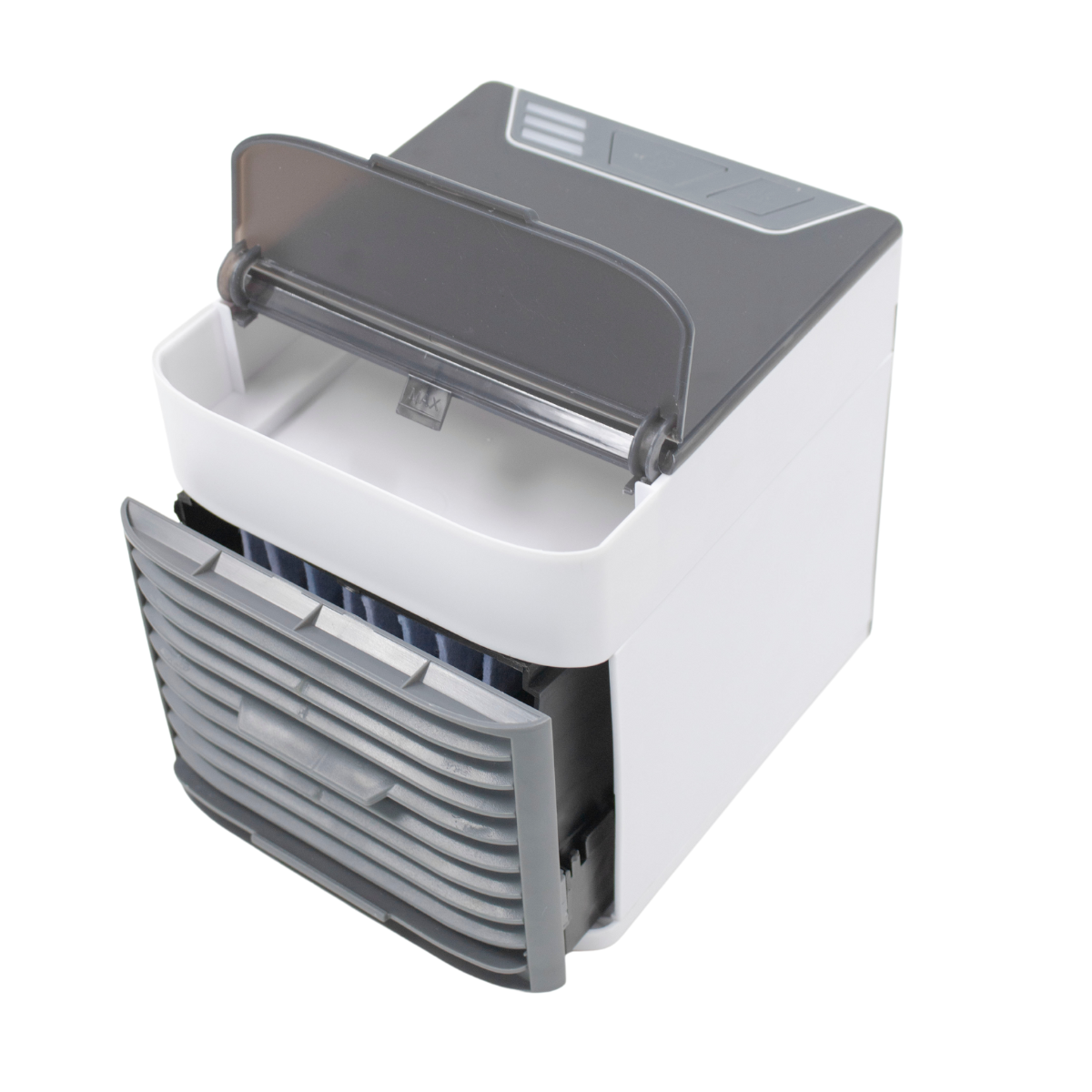 Mini Climatizador De Ar Umidificador Refil P/ Gelo Refrescar Portátil Usb