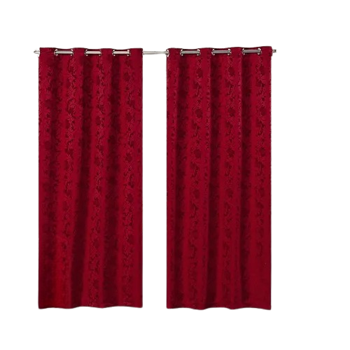 Cortina Jacquard 3,00x2,30 Para Varão Simples