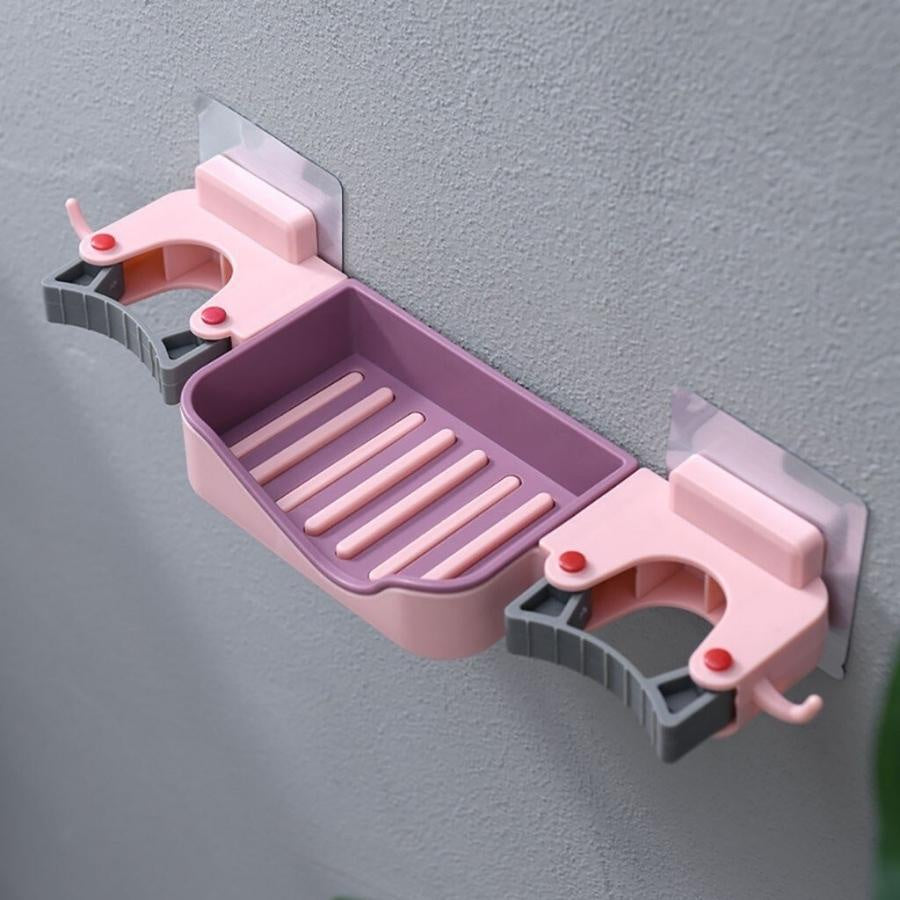 Suporte Para Sabonete Vassoura Rodo De Parede