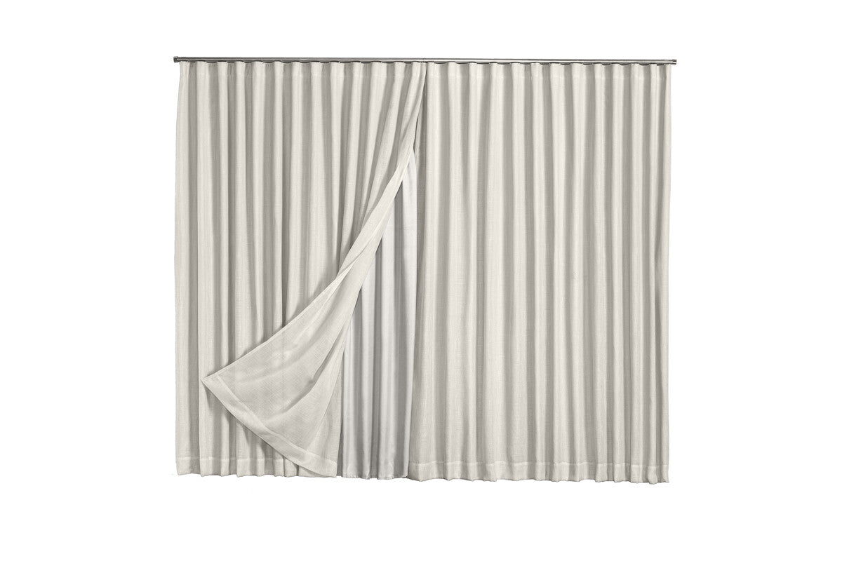 Cortina Jacquard 4,00x2,50 Para Trilho Suíço