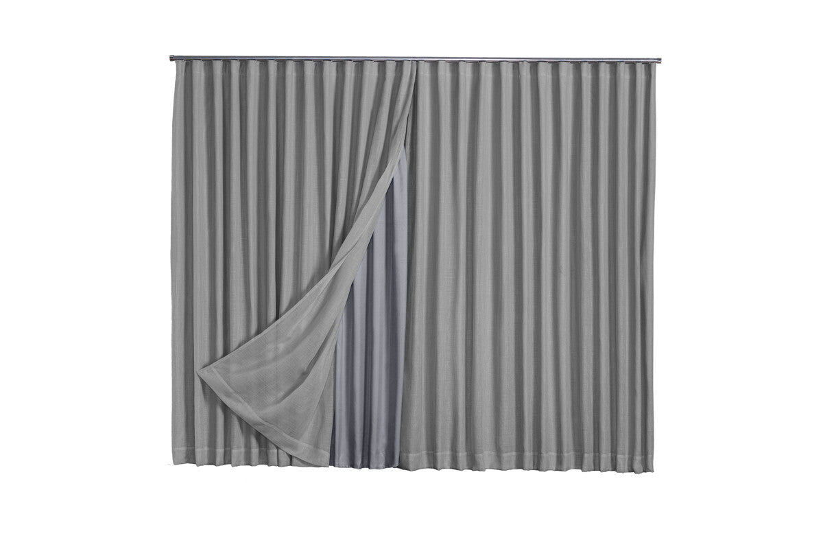Cortina Jacquard 4,00x2,30 Para Trilho Suíço