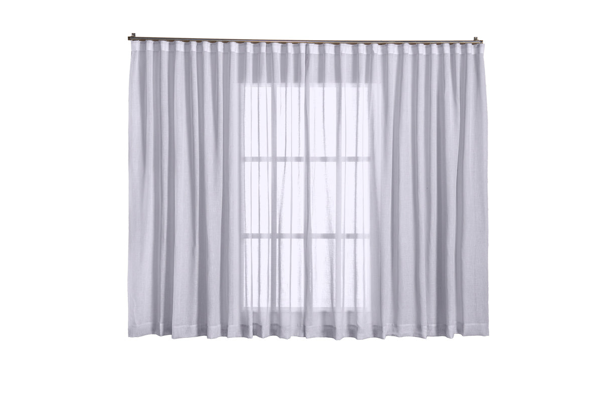 Cortina Jacquard 3,00x2,30 Para Varão Simples