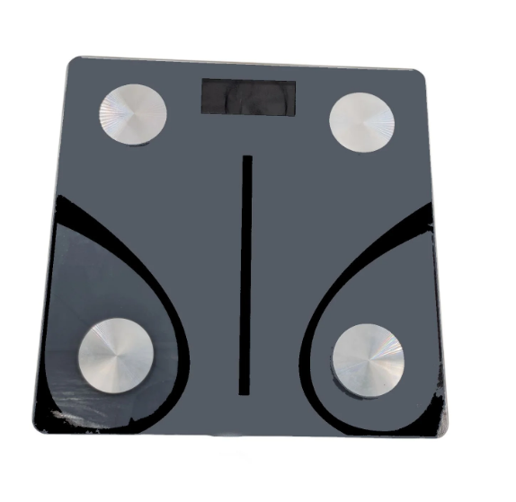 Balança Digital Smart Bluetooth Quadrada De Vidro Ate 180kg