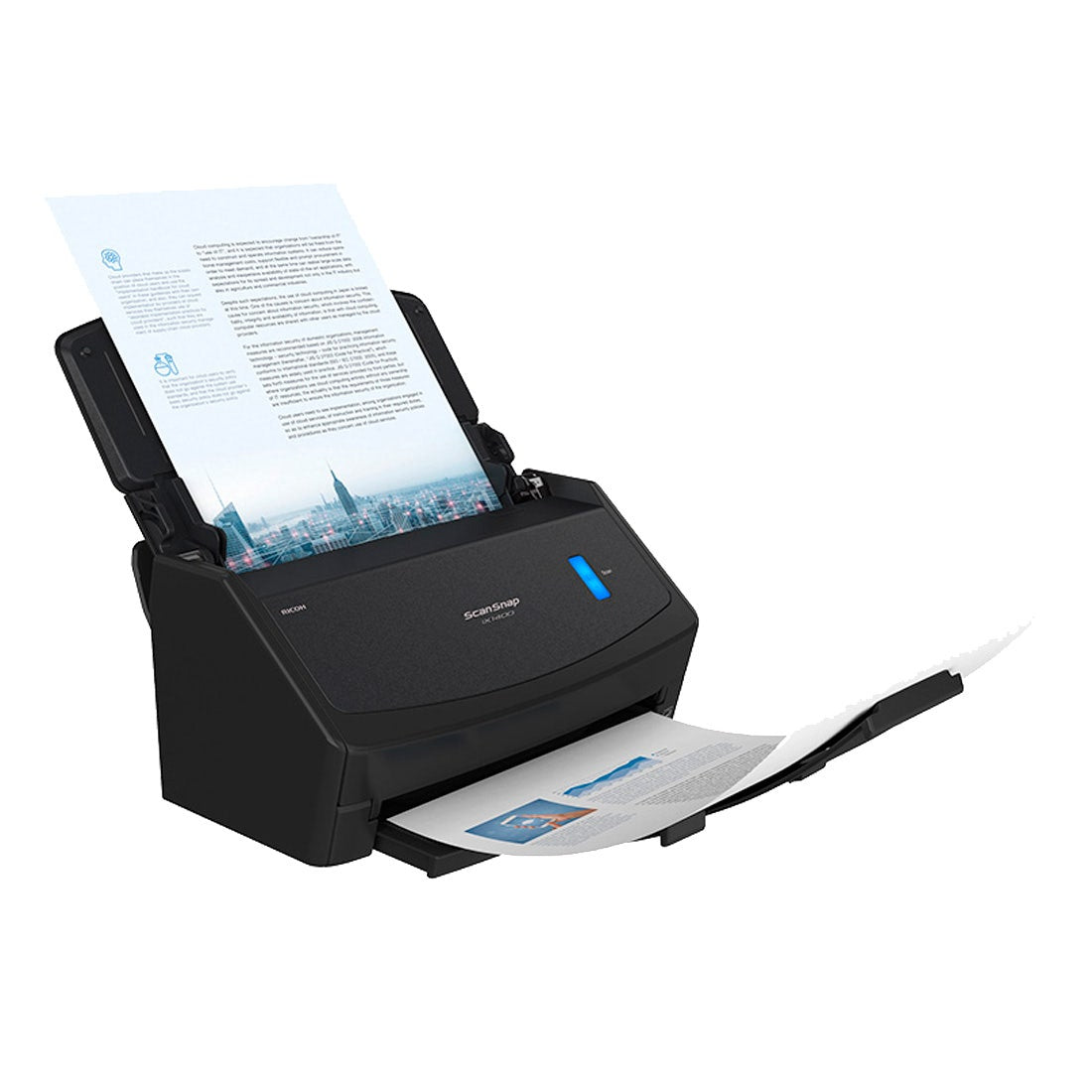 Scanner Ricoh IX1400 A4 Duplex 40ppm Preto - CG01000-300001