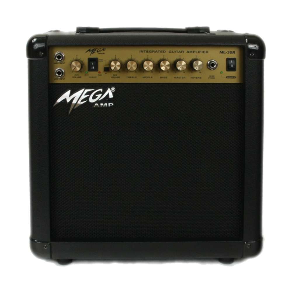 Amplificador Para Guitarra 30w Ml 30r Mega