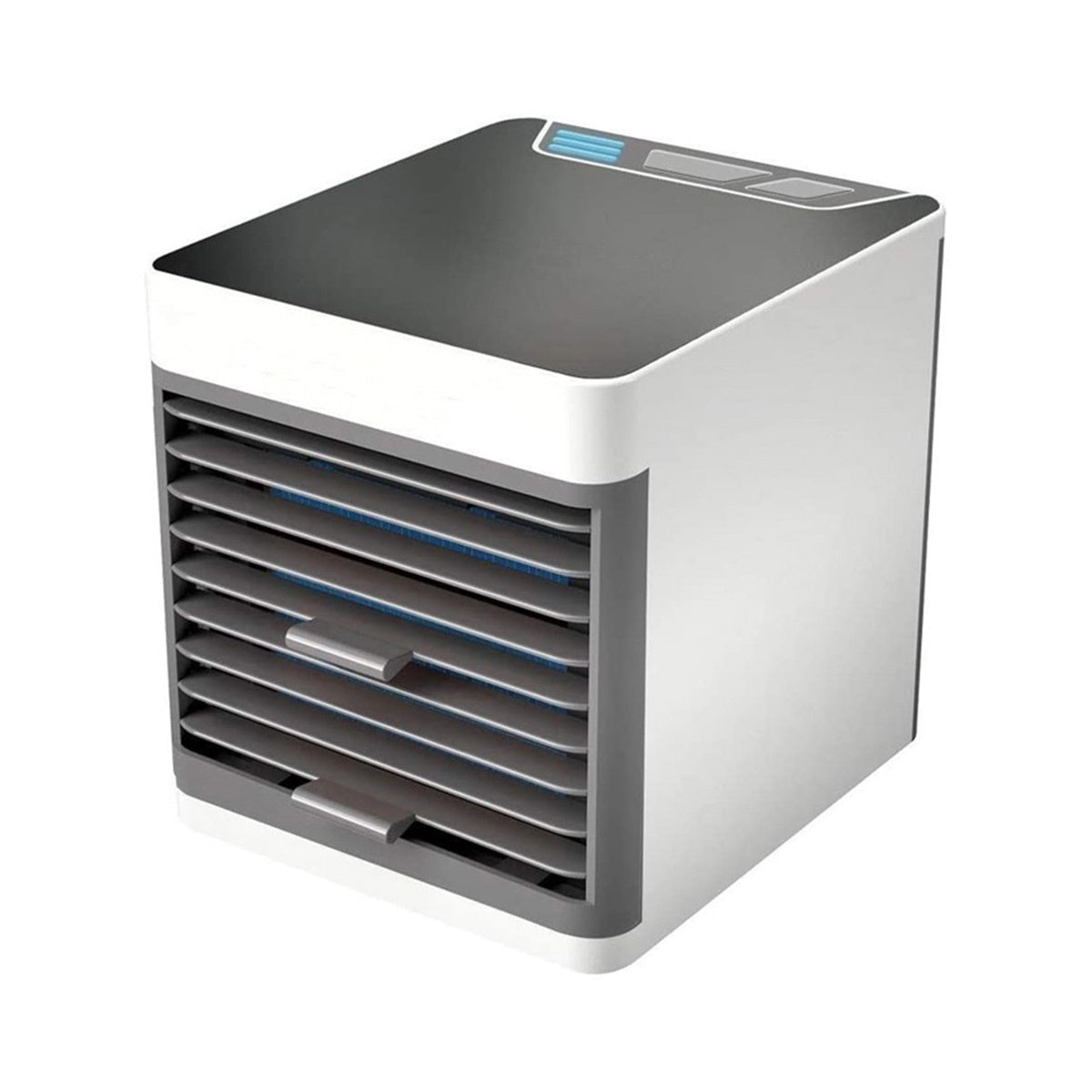 Mini Climatizador De Ar Umidificador Refil P/ Gelo Refrescar Portátil Usb