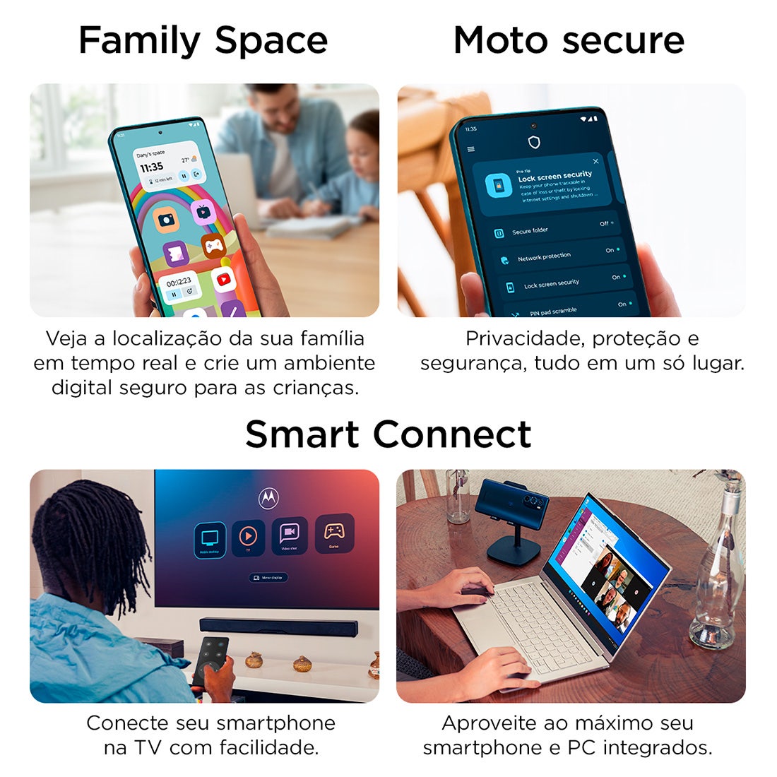 Smartphone Motorola G85 XT2427-1 Grafite 5G 256GB - PB290019BR