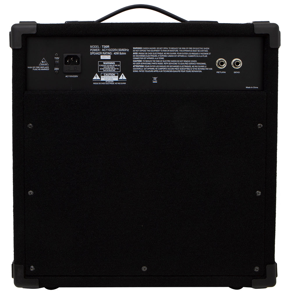 Amplificador Para Guitarra 40w T 30r Mega