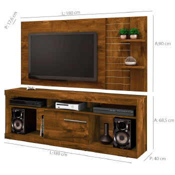 Bancada Com Painel Dj Havana - 14060.108 - PC / 2