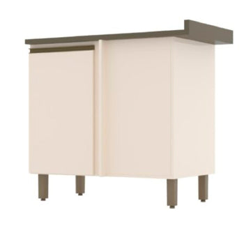 Balcao Canto Henn Connect 1 Pt C/ Tampo - Ce595-108 - PC / 2