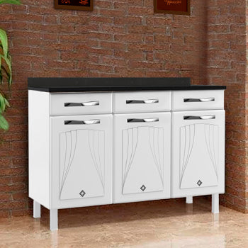 Balcao Telasul Star 1,20 3 Pts 2 Gvs S/tampo - 816109-01