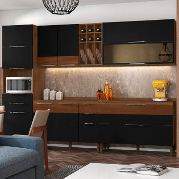 Armario Kits Parana Vivi Luz 2p 1,20 M Com Nicho - 2607 - PC / 2