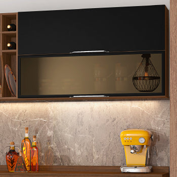 Armario Kits Parana Vivi Luz 1,20 M 2 Pts 1 C/vd - 2605 - PC / 2