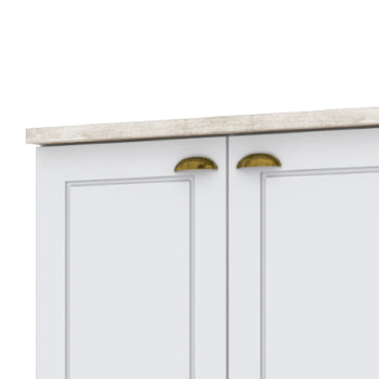 Balcao Henn Americana 80cm 2 Pts C/tampo - Ce355-05 - PC / 2