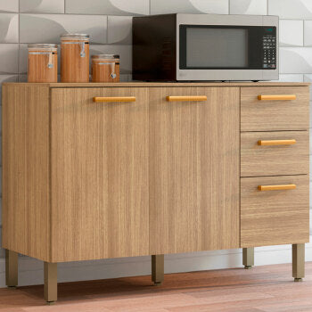 Balcao Kits Parana Urbane 1,20m C/tampo - 2976 - PC / 2