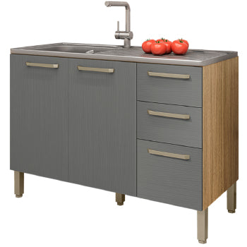 Balcao Kits Parana Versalhes 1,20m S/ Tampo - 2974