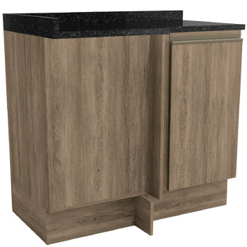 Balcao De Canto Kappesberg Maxxi Cb305 98cm 1p C/t - Cb305-no - PC / 3