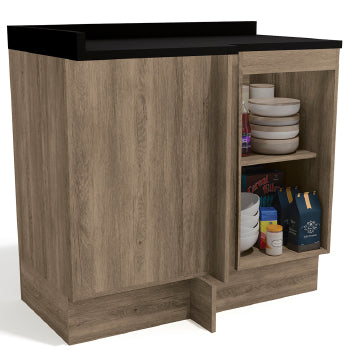 Balcao De Canto Kappesberg Maxxi Cb305 98cm 1p C/t - Cb305-no - PC / 3