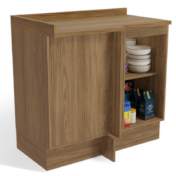 Balcao Canto Kappesberg Botanic C/tampo E 1porta C - Cb775-ngve - PC / 3