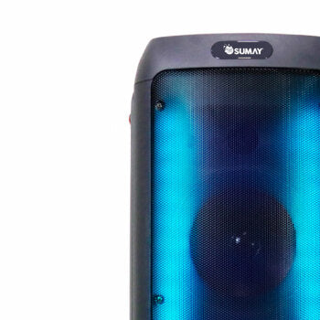 Caixa De Som Sumay 500w Rms Lumi Box Bt Full Led - Cap38 - 5967