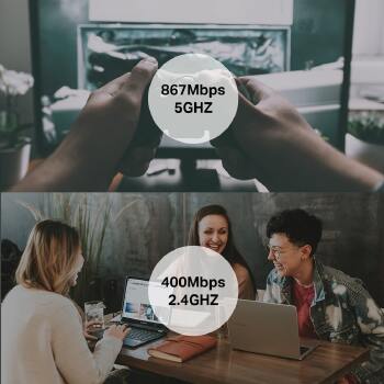 Mini Adaptador Wireless Tp-link Archer T3u Usb - Archer T3u