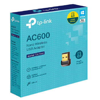 Adaptador Wireless Nano Tp-link Archer T2u Usb - Archer T2u Nano