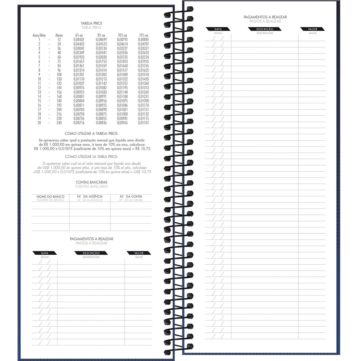 Agenda Executiva 11,9 X 27,5 Cm Comercial Ideale 2024