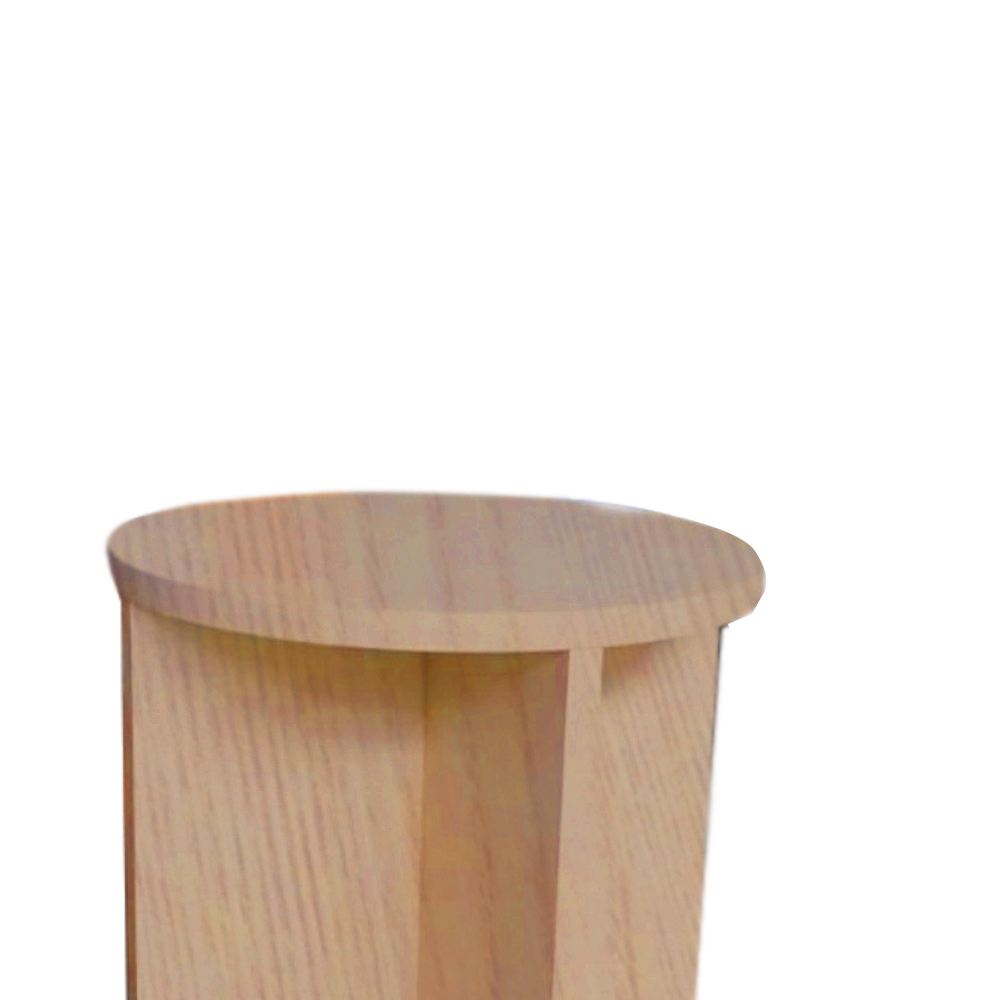 Banco Tampo Redondo 65 Cm Trovarelli Madeirado