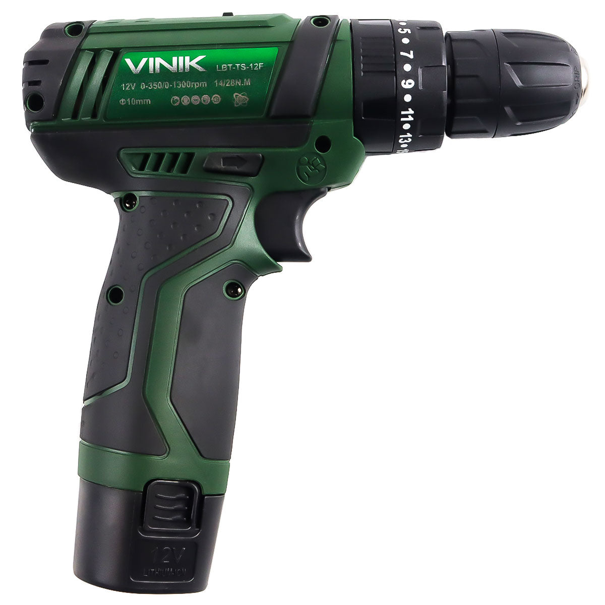 Furadeira E Parafusadeira De Impacto 12v Ions-litio Bivolt C/ Acessorios - Lbt-ts-12f