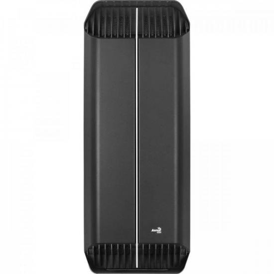 Gabinete Gamer Aerocool Gladiator Preto RGB Lateral Vidro