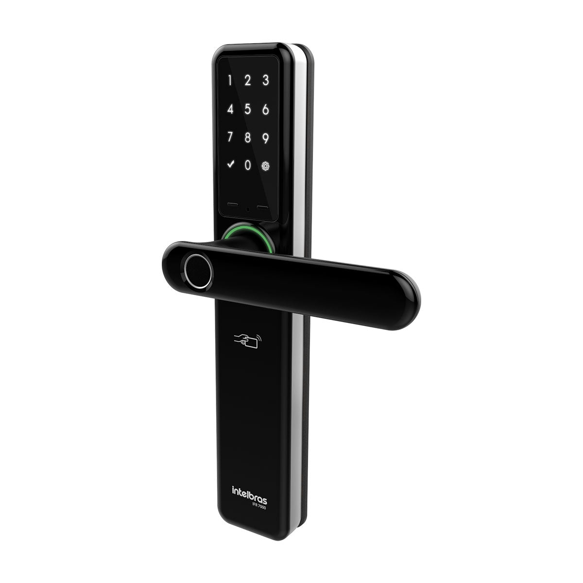 Fechadura Smart De Embutir C/maçaneta Ifr 7000-preta 4670007