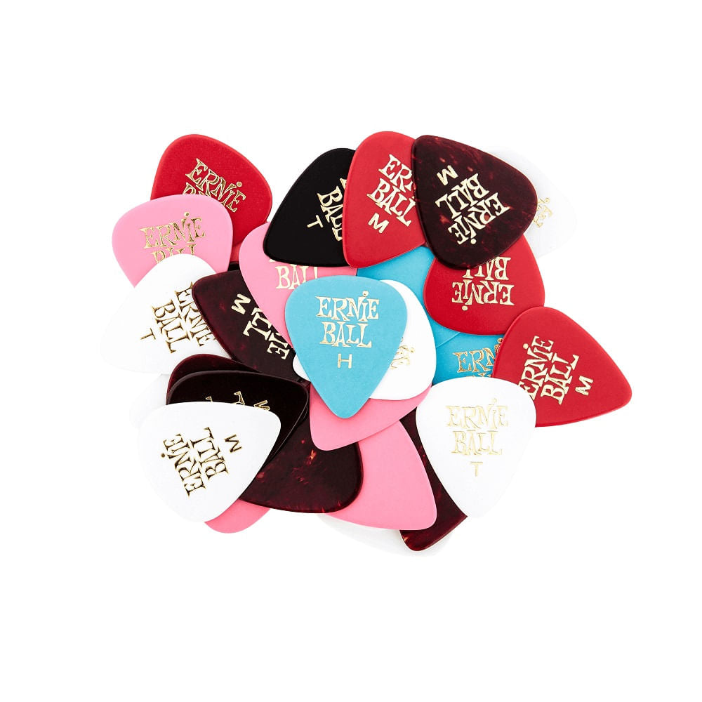 Palhetas Sortidas De Celulose 46mm 72mm 94mm Pct C/144 P9201 Ernie Ball