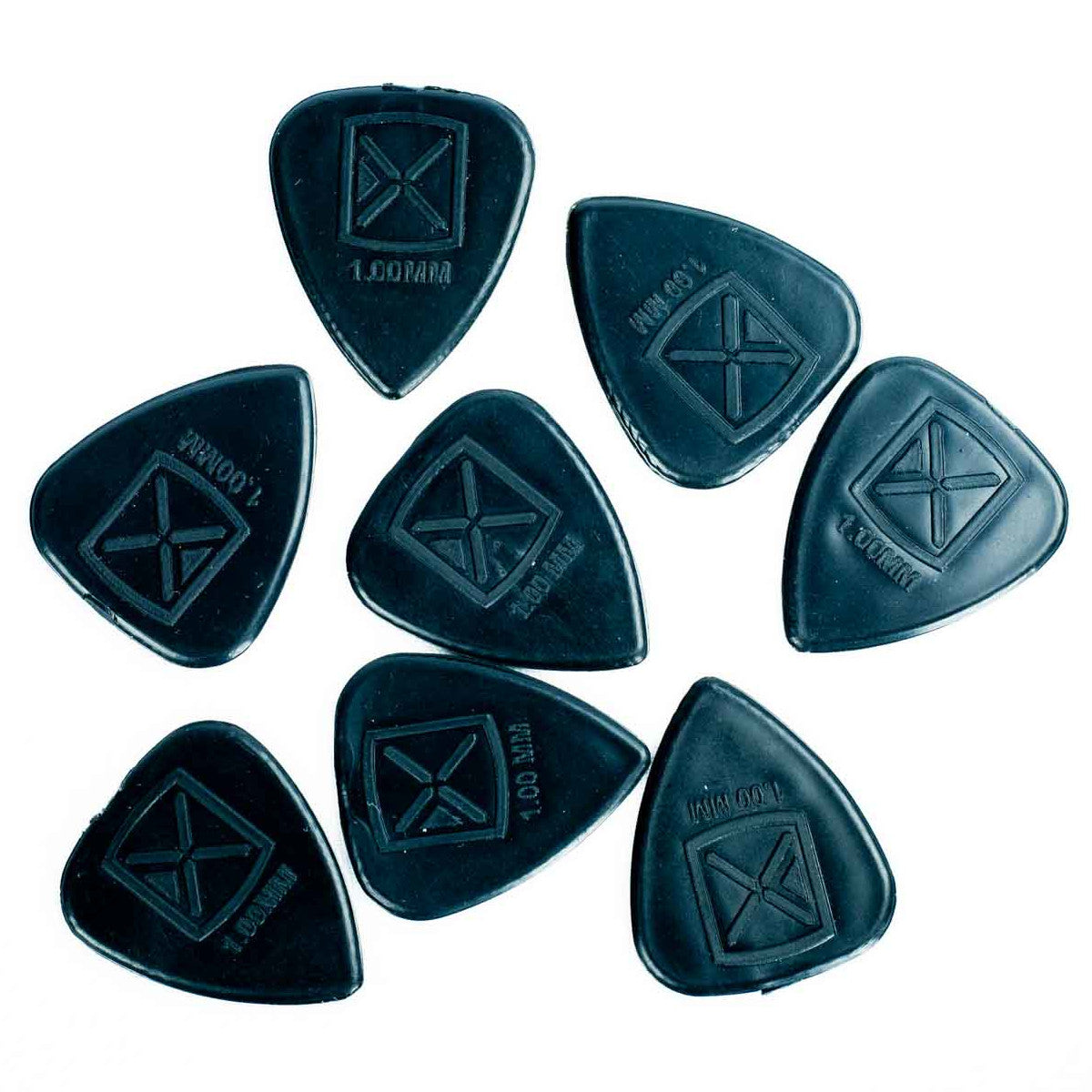 Palheta Ibox 1.0mm Preto Pacote Com 20 Pcs Plp100bk